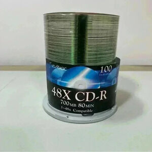 New I/O Magic 48X CD-R 100 pack Spindle 700 MB 80 Minutes 1~ 48x Compatible